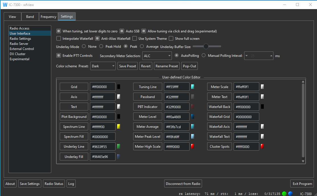 User Interface User Interface