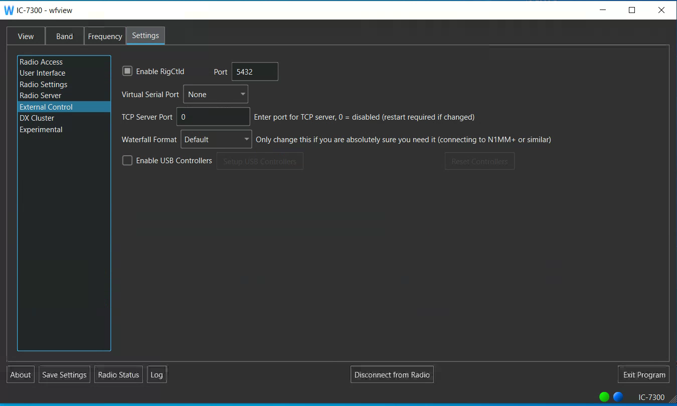 External Control External Control