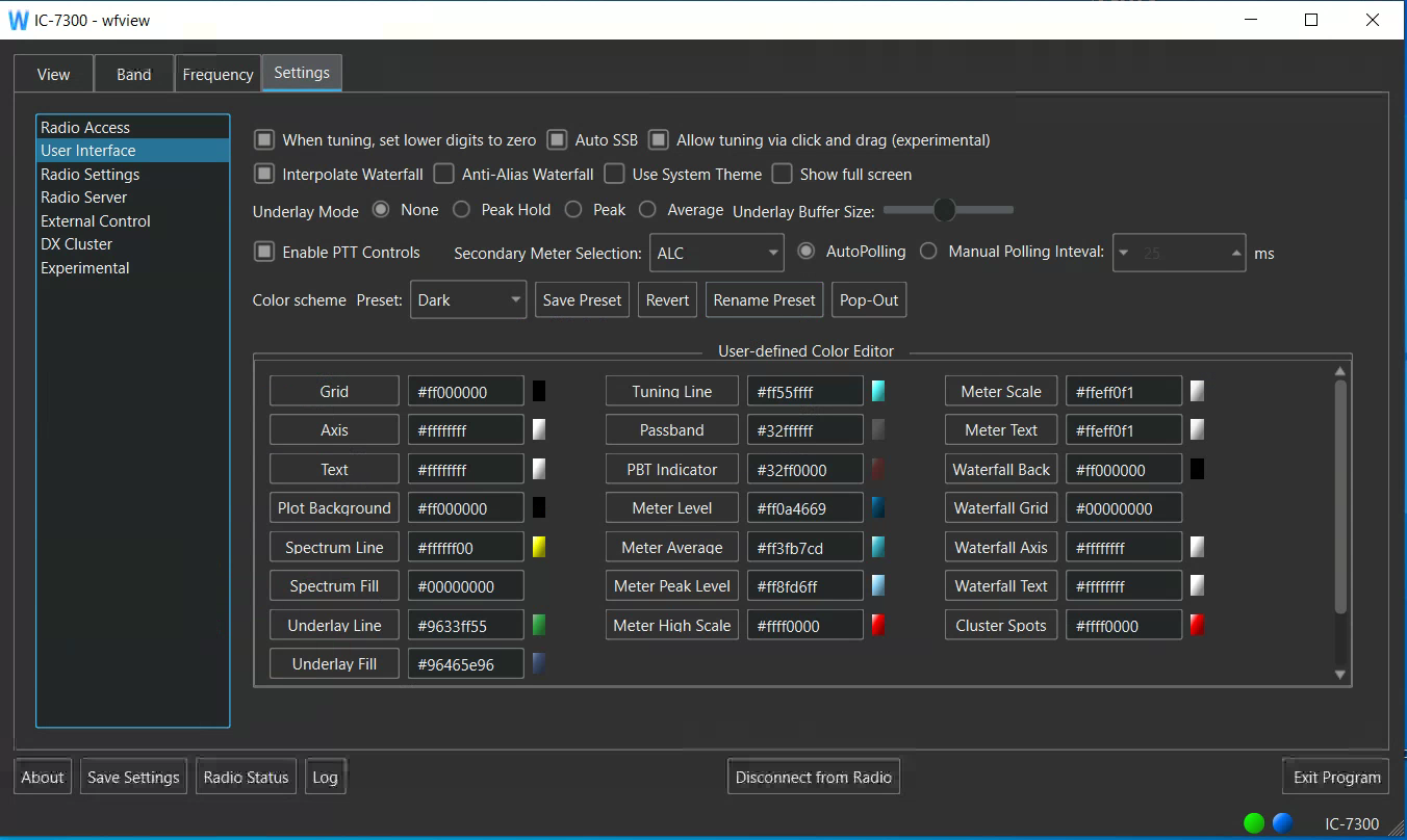User Interface User Interface